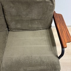 ソファ 二人掛け コーデュロイ ヴィンテージ ビンテージ モダンデコ
の画像