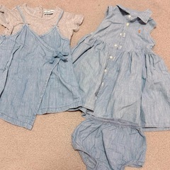 女の子　ベビー服 まとめ売り 80cmの画像