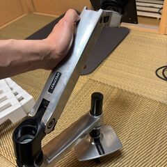 エルゴトロン　モニターアーム　クランプ式の画像