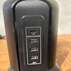 電源タップ 縦型コンセント タワー式の画像