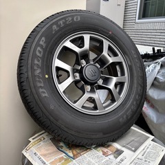 ジムニーシエラ 純正タイヤ&ホイール 4本セット 新車外し