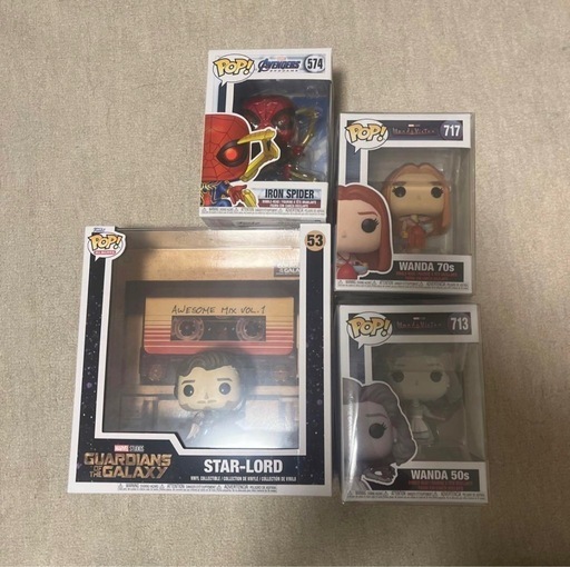 FUNKO POP 4つセット(MARVEL)