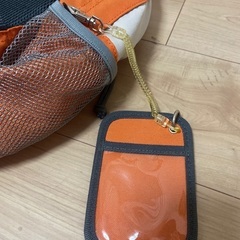 ティップネス　キッズ　スイミング　リュック　カードケース付きの画像