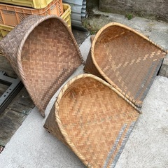 【セット売り】竹製の手箕(てみ)