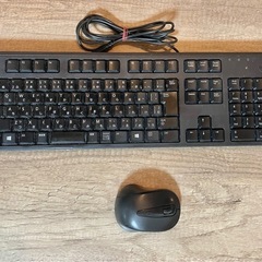 ワイヤレスマウス+有線キーボード