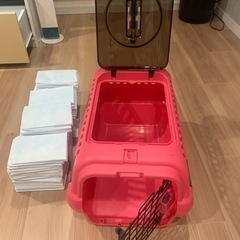 ペット用キャリーケース＋ペットシートの画像
