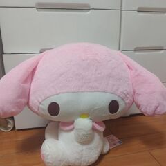 マイメロディ　超BIGぬいぐるみ　ふりむき