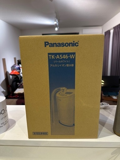 【美品・フルセット】パナソニック 浄水器 TK-AS46-W カートリッジ付！すぐ使えます