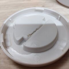 正常作動品　ELPA（エルパ）　HLH-1201　コンパクト　卓上　電池式照明　屋内照明　乾電池式なので場所を選ばず設置可能　もてなしのあかりシリーズ　アウトドア　キャンプ　LEDライト 間接照明 ナイトライト　の画像