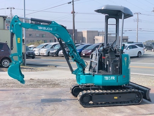 竹内 TAKEUCHI ミニユンボ TB15FR 油圧ショベル 倍速付き 1.7tクラス