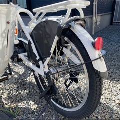 ブリヂストン電動アシスト自転車 3人乗り用ビッケ モブ dd bikke の画像