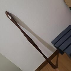 【売却済】【高級銘木タガヤサン】鉄刀木　靴べらの画像