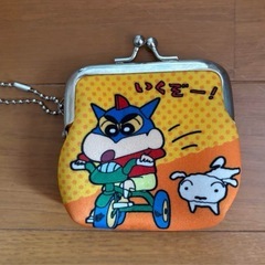 クレヨンしんちゃんがま口財布の画像