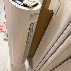 アイリスオーヤマ　タワーファン　扇風機の画像