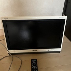 シャープ　AQUOS　20インチテレビ