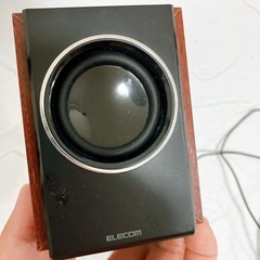 【取引中】ELECOM PC用スピーカーの画像