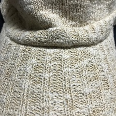 帽子　麦わら風　ベージュの画像