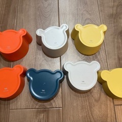 tak☆KIDS DISH bowl bear S＆M 7点セット   の画像