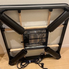 こたつですがテーブルとしても使えます【折りたたみ可能】