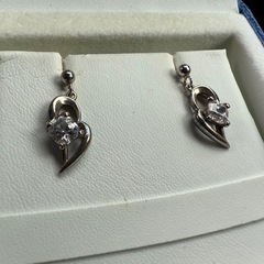 CROSSFOR ピアス シルバー　の画像