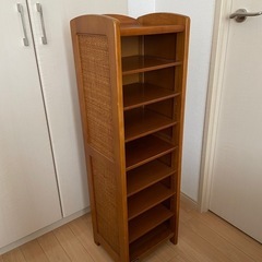 karimoku サイドラタン スリッパラック
