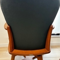 回転椅子2脚セット ナガノインテリアの画像