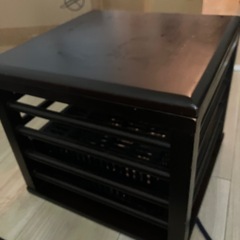 山善 一人用こたつ(天板付) YMK-103(DB)の画像