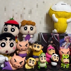 クレヨンしんちゃんぬいぐるみフィギアまとめ売り
