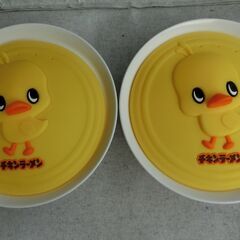 中古　チキンラーメン　ひよこちゃん　どんぶり　蓋付き