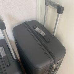 旅行用スーツケース4点セット 灰色の画像