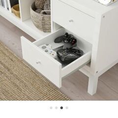 IKEAカラックスのインサートボックス用レール2枚の画像