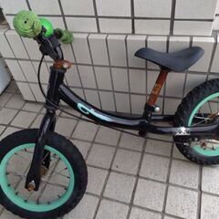 使用感ありあり　子ども用　練習用　自転車の画像