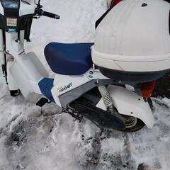 岩手　５０CC スズキ スーパーモレ 原付 SUZUKI Super Moret モレット　バイク　メットイン　背もたれ　引き取り　手渡し　配達の画像