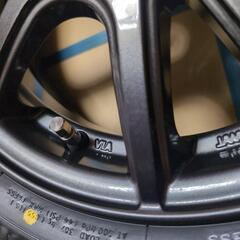 かっこいいガンメタ　軽自動車用　14インチ新品タイヤホイールの画像