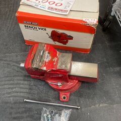 ☆中古￥1,000！ベンチバイス　工具　万力　【BD122】の画像
