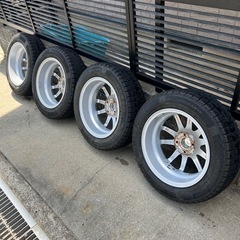 使用浅 175/65/R15  スタットレス タイヤ ホイール 4本 セットの画像