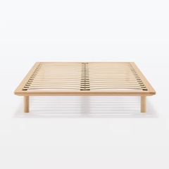 無印良品　ダブルベッドの画像