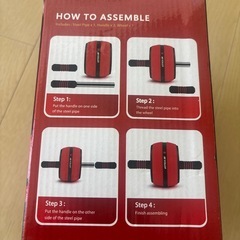 [新品]未開封　腹筋ローラーの画像