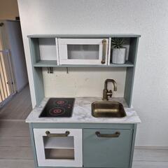IKEA DUKTIG ミニキッチンDIY済みの画像