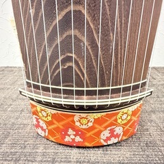 和楽器 十三弦琴 箏（こと） 木目美品 インテリア・演奏用にもの画像