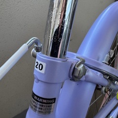 【お取引中】　【美品】　メゾピアノ　自転車　20インチの画像