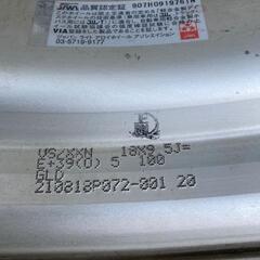 ワーク VS-XX  18インチ 9.5j PCD100 スバル トヨタ他の画像