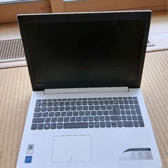 動作確認済み　Lenovo ideapad320　ノートPC ホワイト