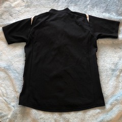 UMBROジッパーシャツ黒の画像