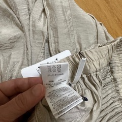 新品　プリ－ツロングスカ－トの画像