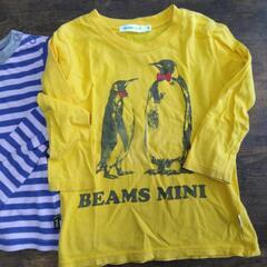 ブランド子供服 90cm BEAMS、WASK 2枚セットの画像