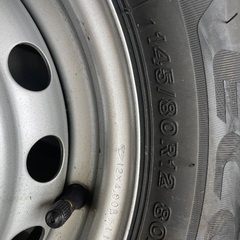 軽トラ　軽バン　ブリヂストン夏タイヤ4本セットの画像