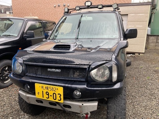 ジムニーjb23マニュアル　リフトアップ