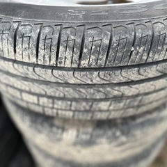 日産　リーフ　純正ホイールタイヤセット 4本　タイヤサイズ205/55R16 タイヤ年式2019年の画像