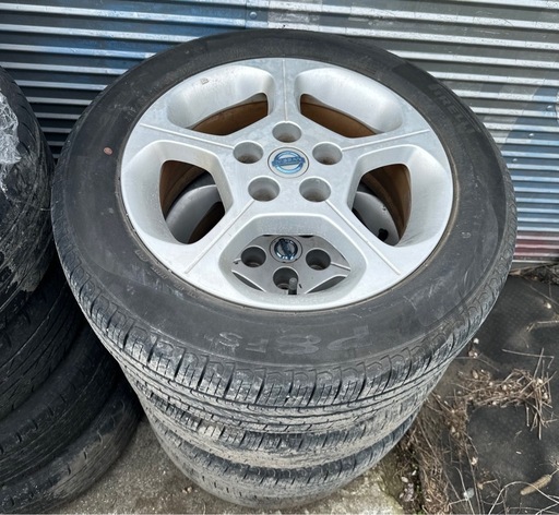 日産 リーフ 純正ホイールタイヤセット 4本 タイヤサイズ205/55R16